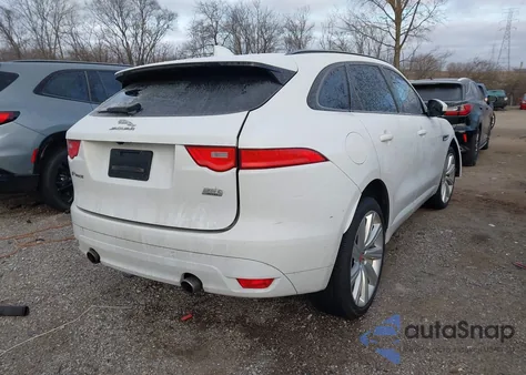 2017 Jaguar F-Pace 35T Premium z USA, uszkodzony, nr VIN SADCJ2BV2HA075243